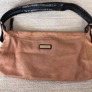 Leather and patent Kate Spade handbag